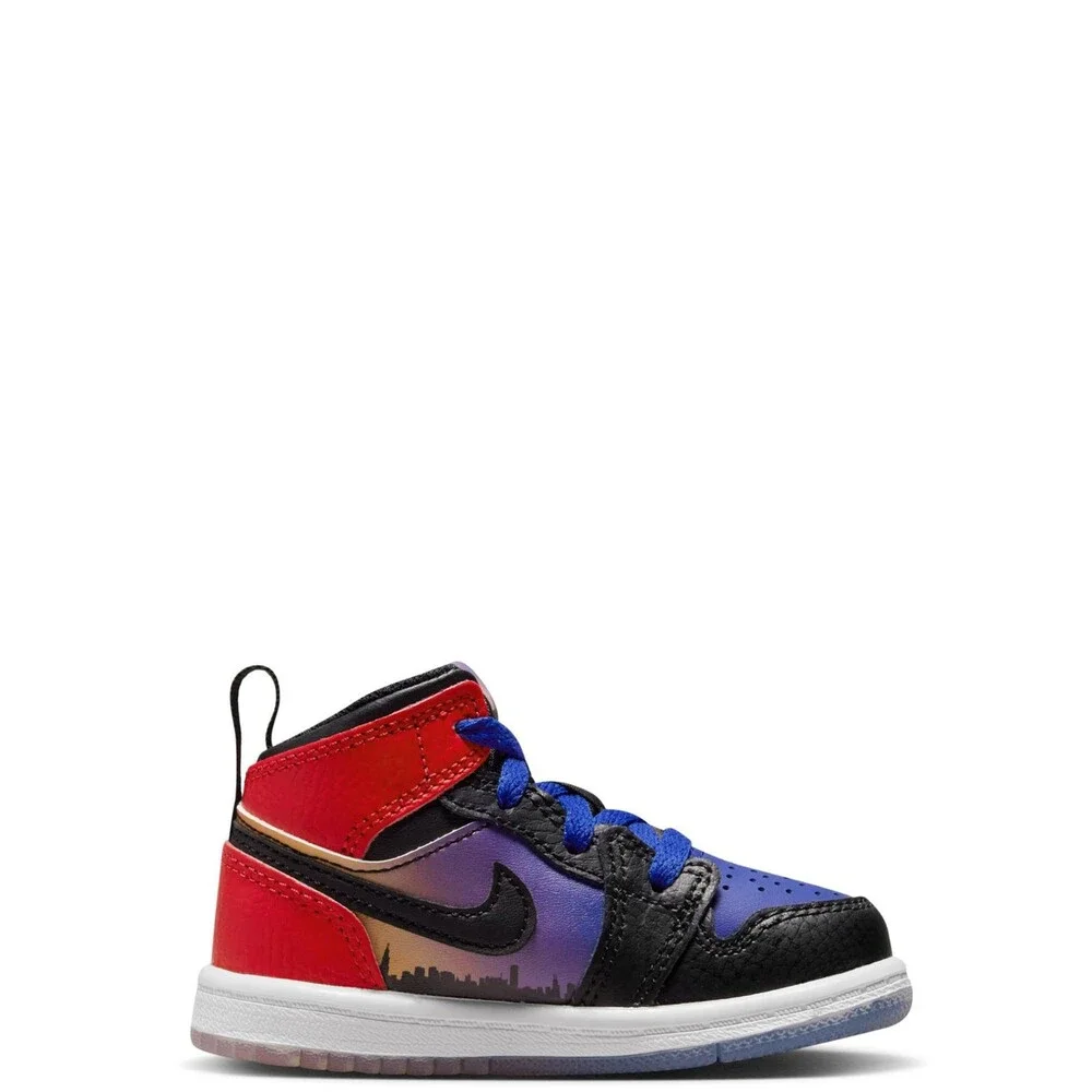 Nike Air Jordan 1 Mid SS DX4377-400 Sneaker Toddler 6 Multi Casual Shoes RHS9256